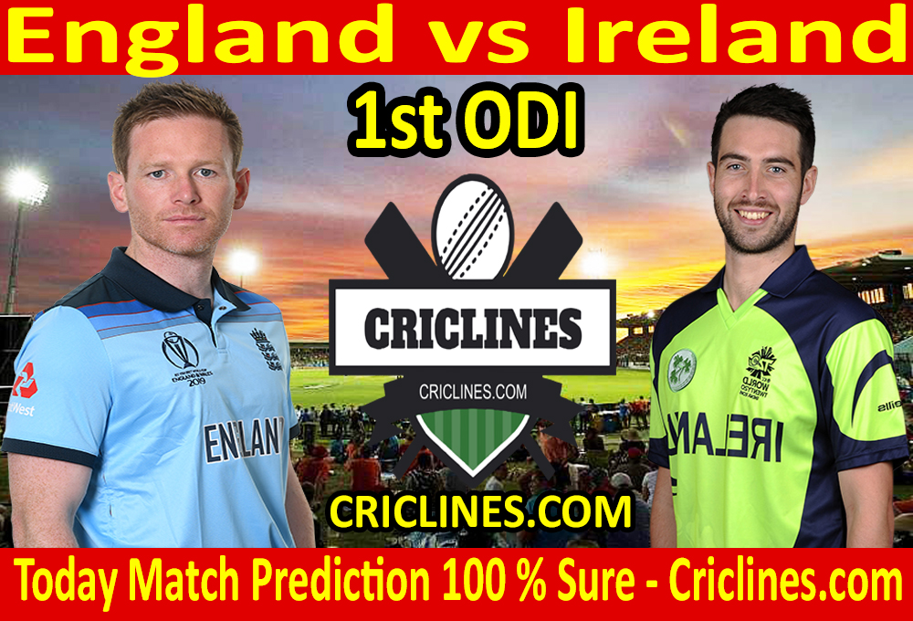 Today Match Prediction-England vs Ireland-1st ODI 2020-Who Will Win
