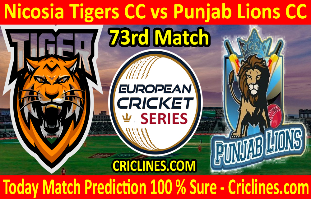 Today Match Prediction-Nicosia Tigers CC vs Punjab Lions CC-ECS T10 Frankfurt Series-73rd Match-Who Will Win
