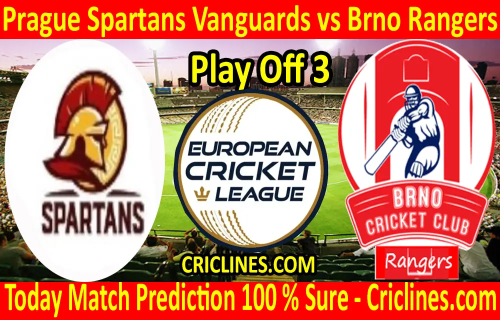 Today Match Prediction-Prague Spartans Vanguards vs Brno Rangers-ECN T10 League-Play-Off 3-Who Will Win