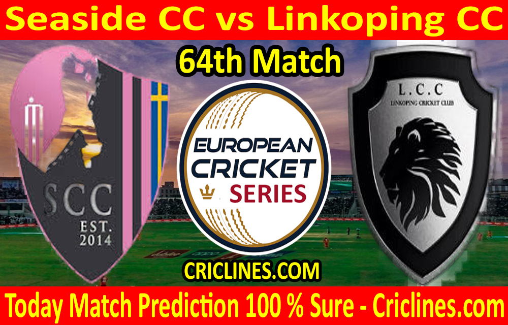 Today Match Prediction-Seaside CC vs Linkoping CC-ECS T10 Gothenburg Series-64th Match-Who Will Win