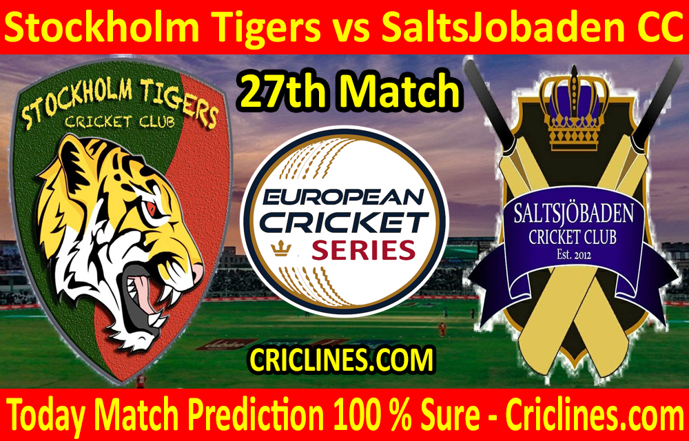 Today Match Prediction-Stockholm Tigers vs SaltsJobaden CC-ECS T10 Kummerfeld Series-27th Match-Who Will Win