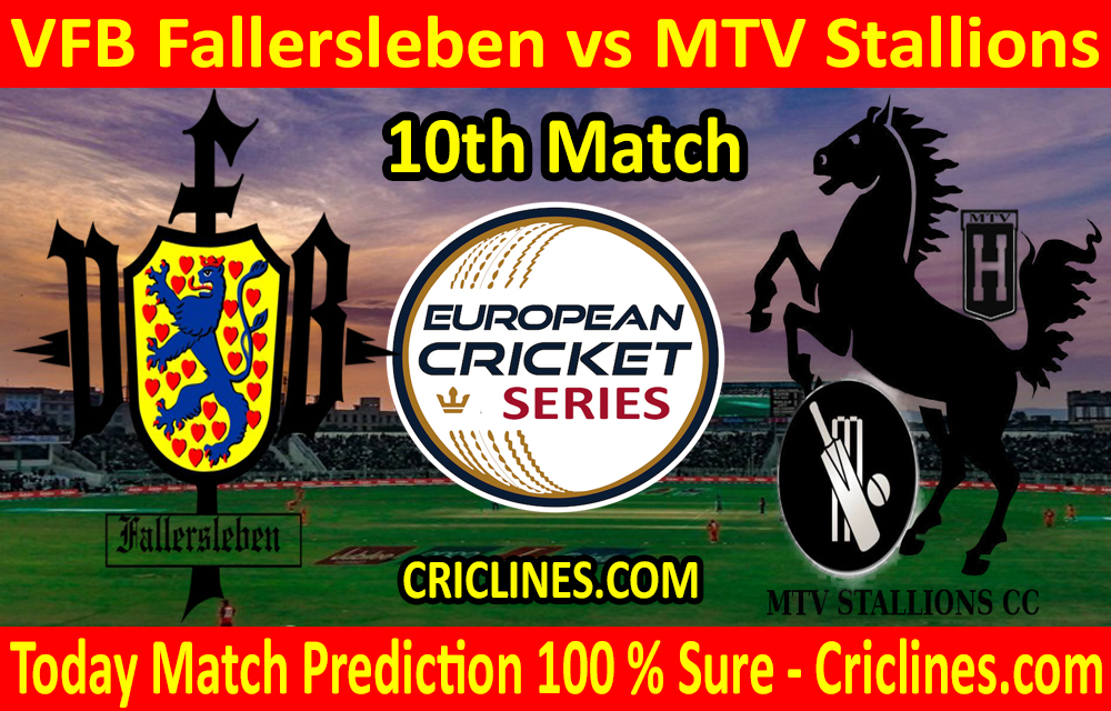 Today Match Prediction-VFB Fallersleben vs MTV Stallions-ECS T10 St. Gallen-10th Match-Who Will Win