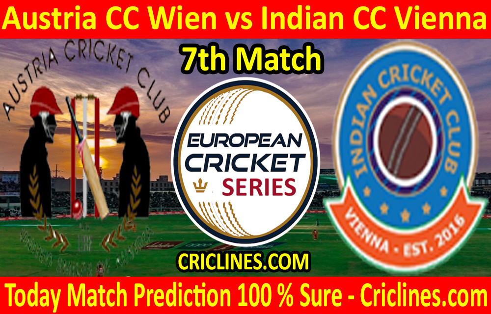 Today Match Prediction-Austria CC Wien vs Indian CC Vienna-ECS T10 Vienna Series-7th Match-Who Will Win