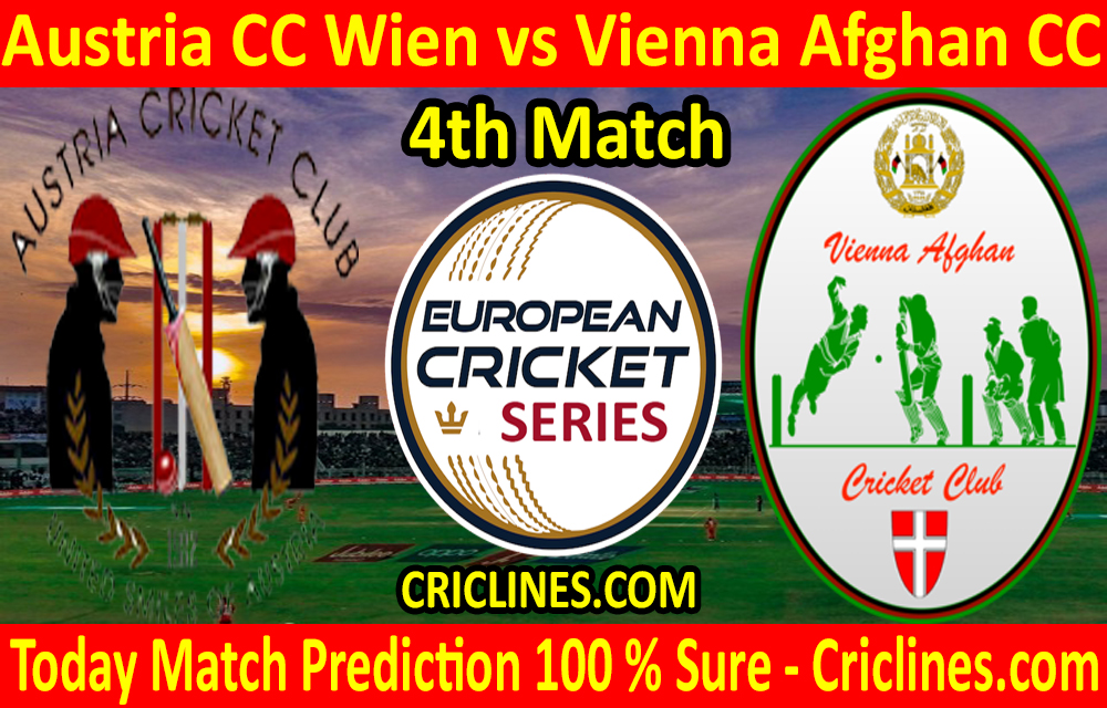 Today Match Prediction-Austria CC Wien vs Vienna Afghan CC-ECS T10 Vienna Series-4th Match-Who Will Win