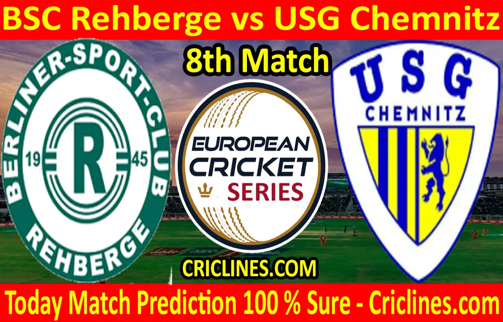Today Match Prediction-BSC Rehberge vs USG Chemnitz-ECS T10 Dresden Series-8th Match-Who Will Win