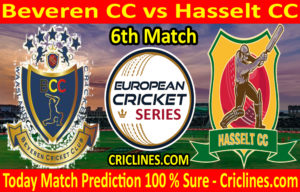 Today Match Prediction-Beveren CC vs Hasselt CC-ECS T10 Belgium Series-6th Match-Who Will Win