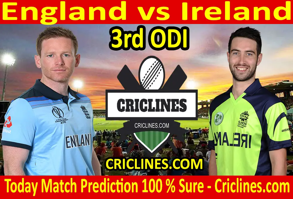 Today Match Prediction-England vs Ireland-3rd ODI 2020-Who Will Win