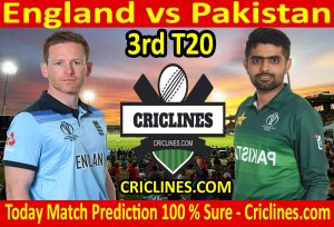Today Match Prediction-England vs Pakistan-3rd T20 2020-Who Will Win