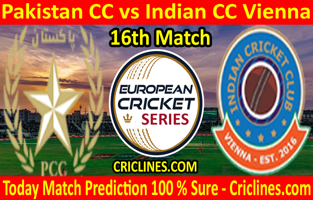 Today Match Prediction-Pakistan CC vs Indian CC Vienna-ECS T10 Vienna Series-16th Match-Who Will Win