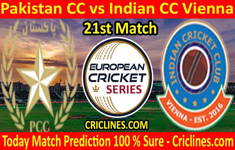 Today Match Prediction-Pakistan CC vs Indian CC Vienna-ECS T10 Vienna Series-21st Match-Who Will Win
