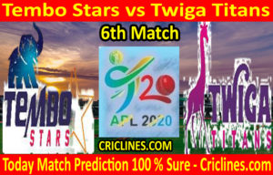 Today Match Prediction-Tembo Stars vs Twiga Titans-Tanzania APL T20-6th Match-Who Will Win