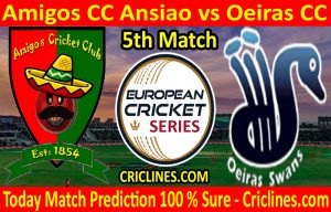 Today Match Prediction-Amigos CC Ansiao vs Oeiras CC-ECS T10 Cartaxo Series-5th Match-Who Will Win