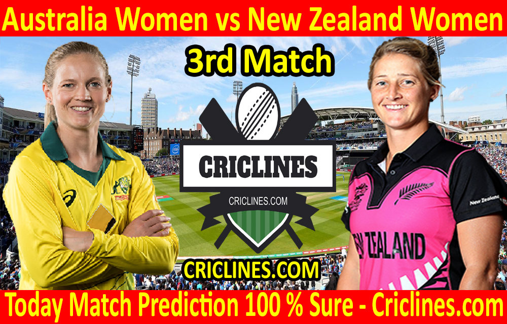 Today Match Prediction-Australia Women vs New Zealand Women-3rd T20 2020-Who Will Win