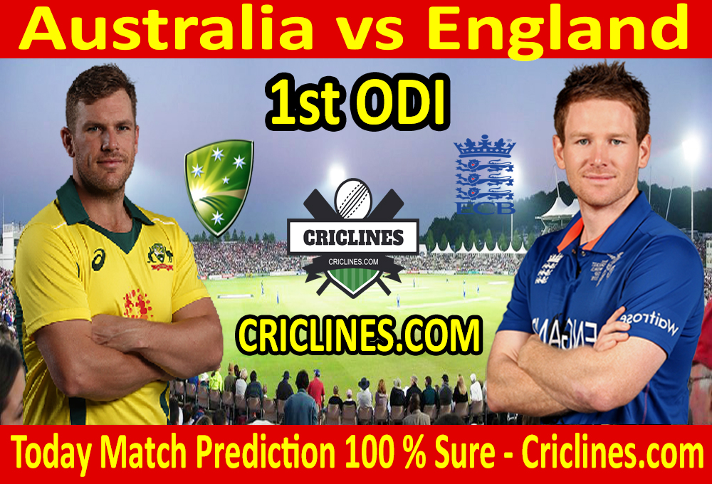 Today Match Prediction-England vs Australia-1st ODI 2020-Who Will Win