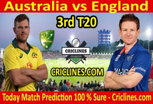 Today Match Prediction-England vs Australia-3rd T20 2020-Who Will Win