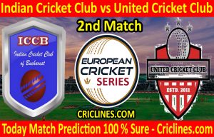 Today Match Prediction-Indian Cricket Club vs United Cricket Club-ECS T10 Romania Series-2nd Match-Who Will Win