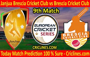 Today Match Prediction-Janjua Brescia Cricket Club vs Brescia Cricket Club-ECS T10 Rome Series-9th Match-Who Will Win