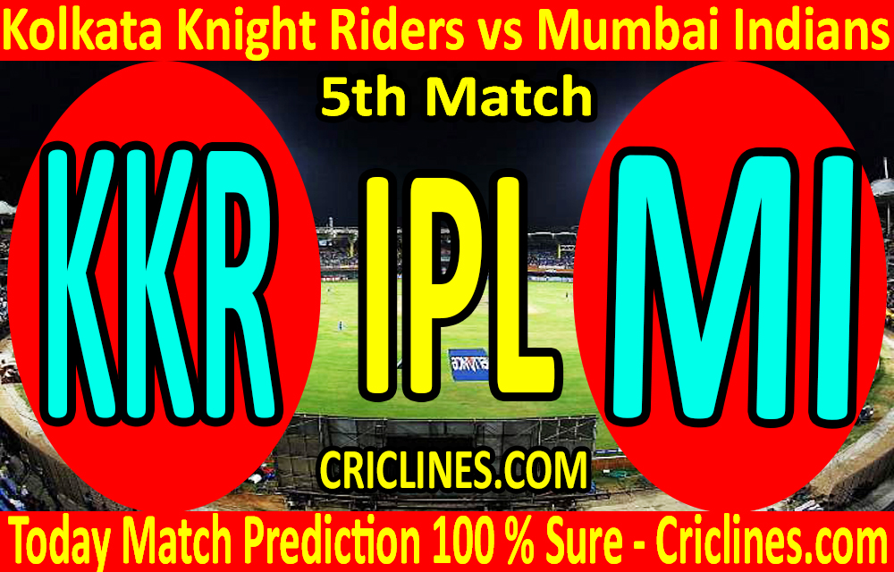 Today Match Prediction-Kolkata Knight Riders vs Mumbai Indians-IPL T20 2020-5th Match-Who Will Win