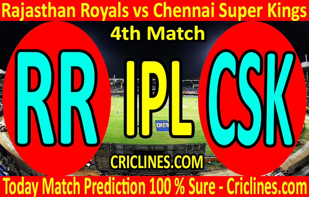 Today Match Prediction-Rajasthan Royals vs Chennai Super Kings-IPL T20 2020-4th Match-Who Will Win