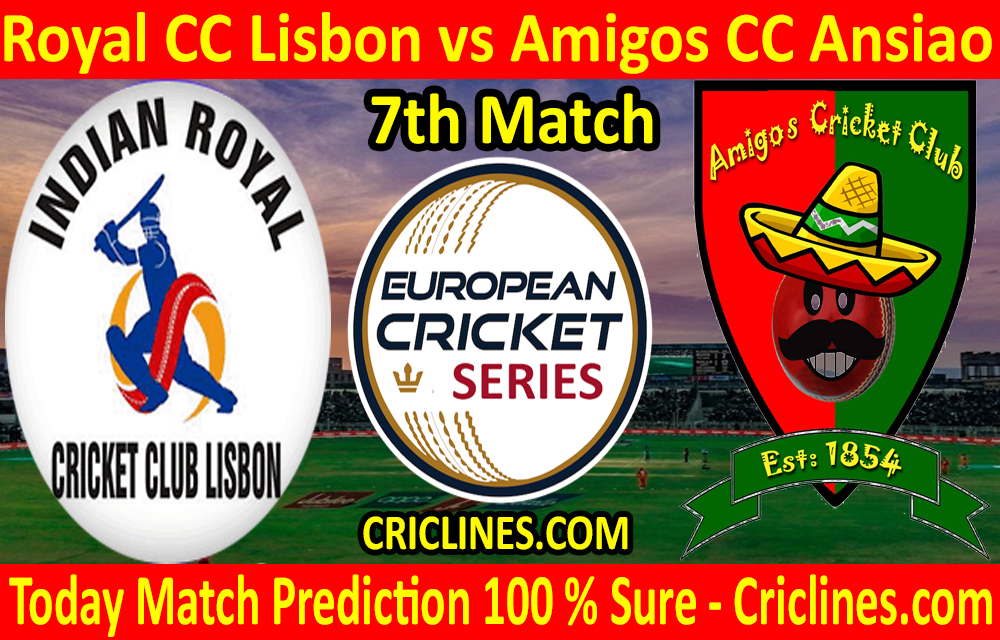 Today Match Prediction-Royal CC Lisbon vs Amigos CC Ansiao-ECS T10 Cartaxo Series-7th Match-Who Will Win