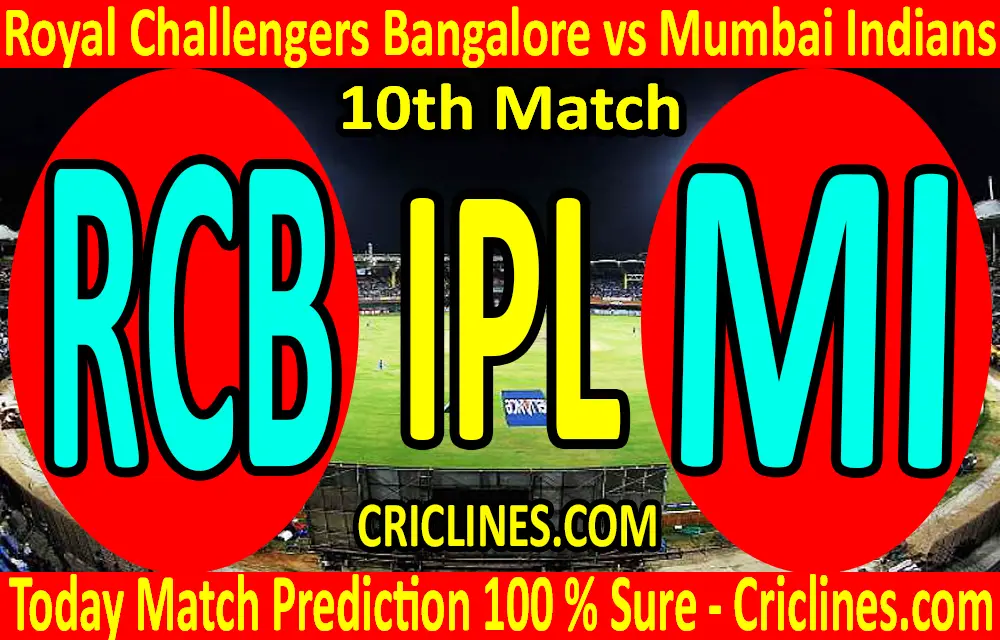 Today Match Prediction-Royal Challengers Bangalore vs Mumbai Indians-IPL T20 2020-10th Match-Who Will Win
