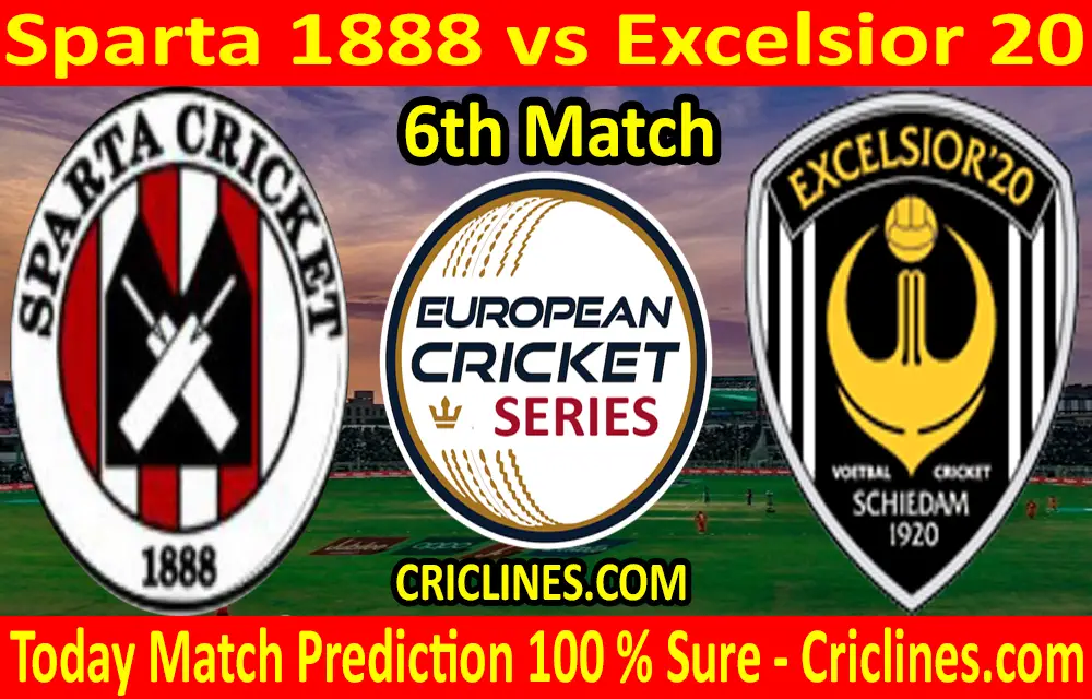 Today Match Prediction-Sparta 1888 vs Excelsior 20-ECS T10 Capelle Series-6th Match-Who Will Win