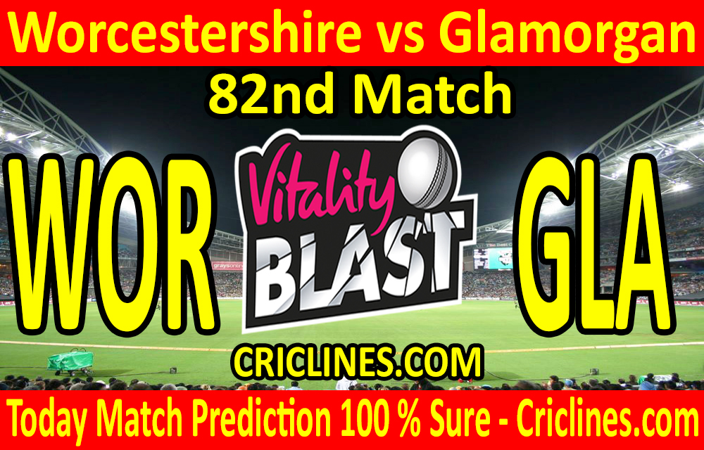 Today Match Prediction-Worcestershire vs Glamorgan-Vitality T20 Blast 2020-82nd Match-Who Will Win