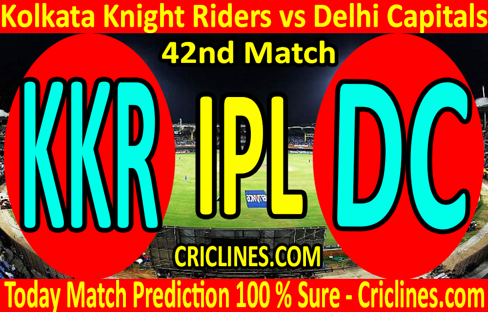Today Match Prediction-Kolkata Knight Riders vs Delhi Capitals-IPL T20 2020-42nd Match-Who Will Win