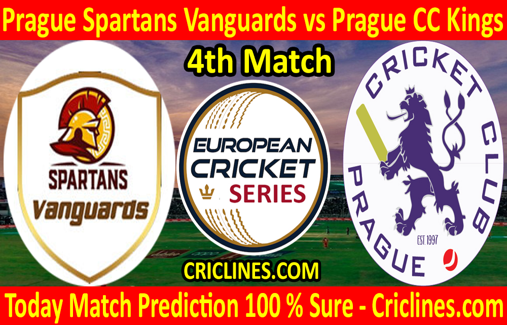 Today Match Prediction-Prague Spartans Vanguards vs Prague CC Kings-ECS T10 Prague Series-4th Match-Who Will Win
