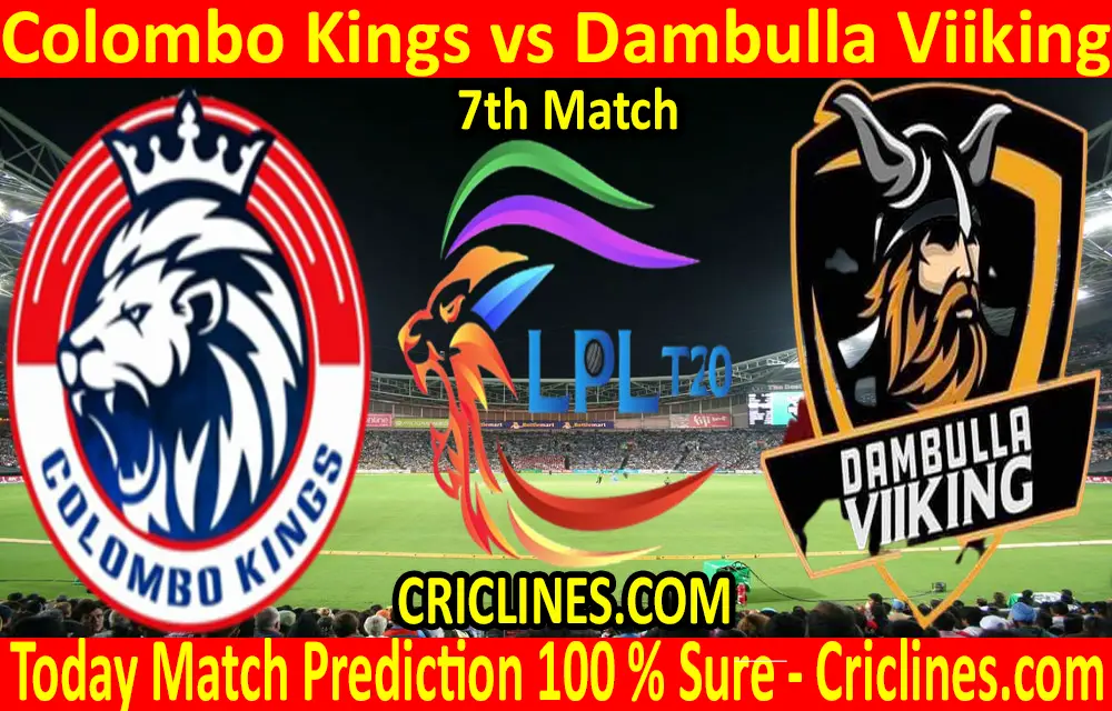 Today Match Prediction-Colombo Kings vs Dambulla Viiking-LPL T20 2020-7th Match-Who Will Win