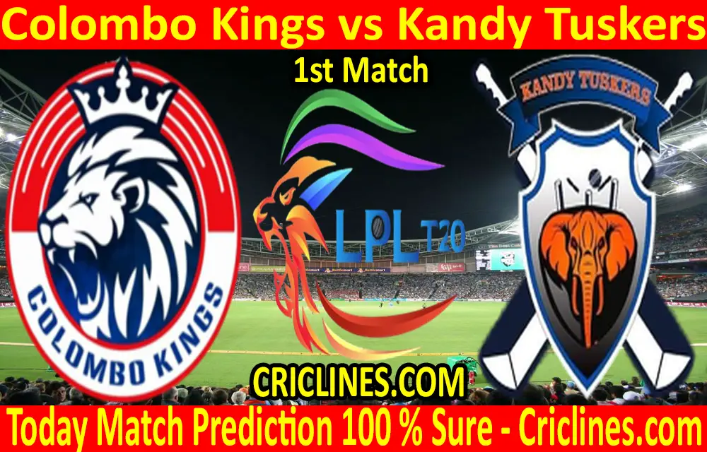 Today Match Prediction-Colombo Kings vs Kandy Tuskers-LPL T20 2020-1st Match-Who Will Win