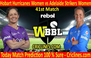 Today Match Prediction-Hobart Hurricanes Women vs Adelaide Strikers Women-WBBL T20 2020-41st Match-Who Will Win