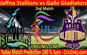 Today Match Prediction-Jaffna Stallions vs Galle Gladiators-LPL T20 2020-2nd Match-Who Will Win