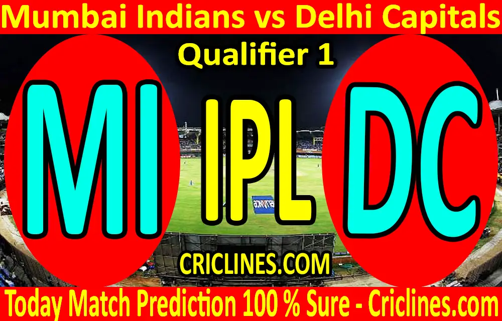 Today Match Prediction-Mumbai Indians vs Delhi Capitals-IPL T20 2020-Qualifier 1-Who Will Win