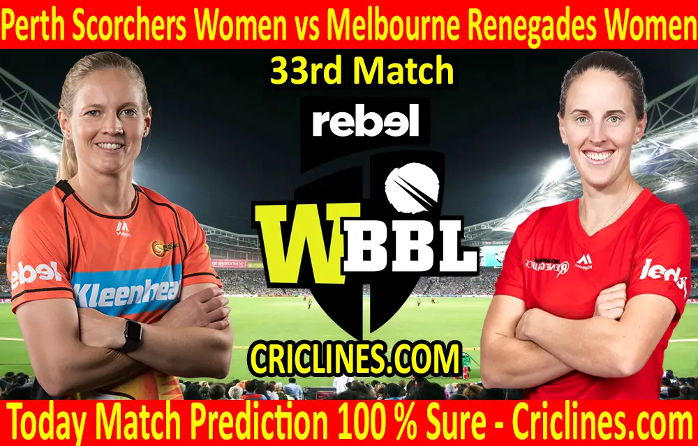 Today Match Prediction-Perth Scorchers Women vs Melbourne Renegades Women-WBBL T20 2020-33rd Match-Who Will Win