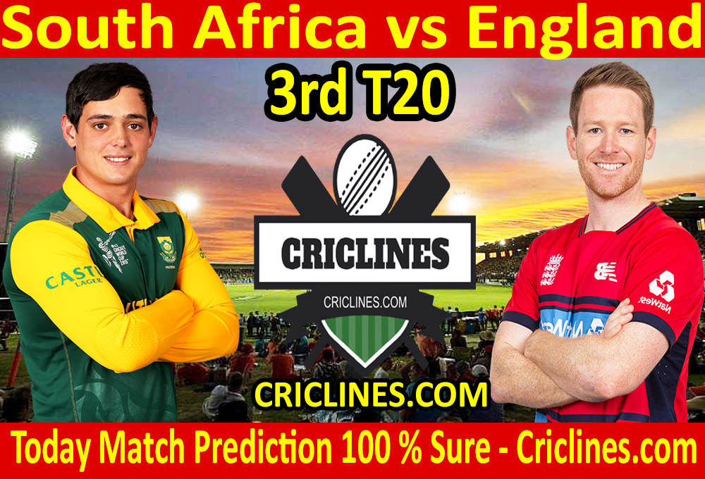 Today Match Prediction-South Africa vs England-3rd T20 2020-Who Will Win