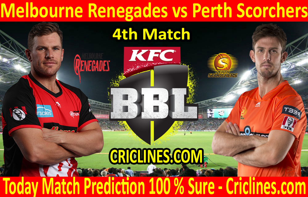 Today Match Prediction-Melbourne Renegades vs Perth Scorchers-BBL T20 2020-21-4th Match-Who Will Win