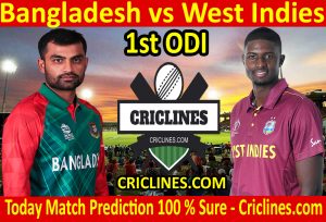 Today Match Prediction-Bangladesh vs West Indies-1st ODI 2021-Who Will Win