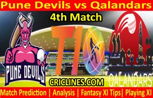 Today Match Prediction-Pune Devils vs Qalandars-T10 League-4th Match-Who Will Win