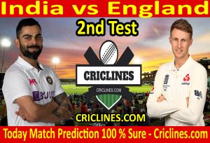 Today Match Prediction-India vs England-2nd Test-Who Will Win
