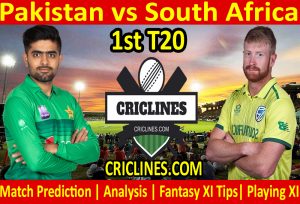 Today Match Prediction-Pakistan vs South Africa-1st T20-Who Will Win