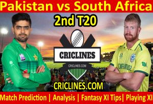Today Match Prediction-Pakistan vs South Africa-2nd T20-Who Will Win