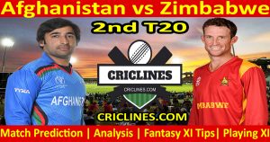 Today Match Prediction-Afghanistan vs Zimbabwe-2nd T20 2021-Who Will Win