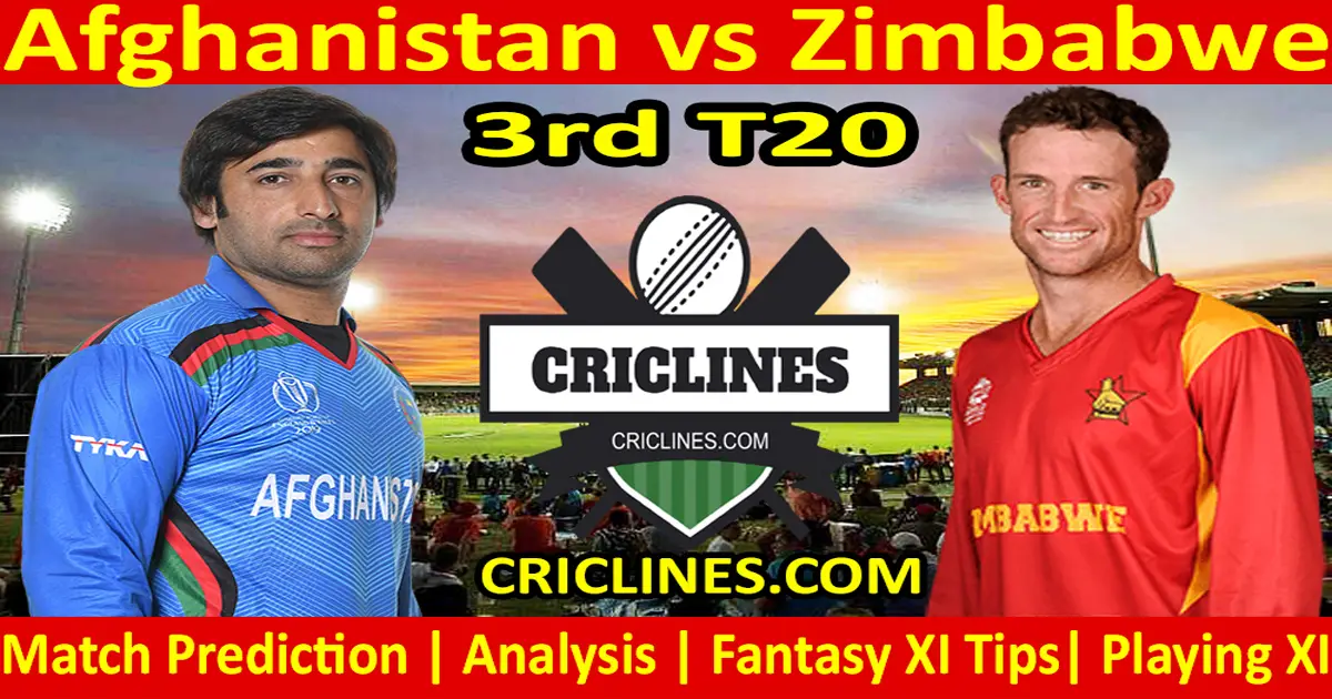 Today Match Prediction-Afghanistan vs Zimbabwe-3rd T20 2021-Who Will Win