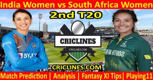 Today Match Prediction-India Women vs South Africa Women-2nd T20-2021-Who Will Win