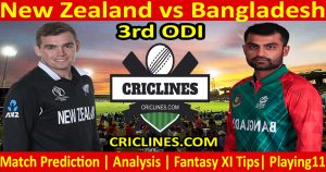Today Match Prediction-New Zealand vs Bangladesh-3rd ODI-Who Will Win