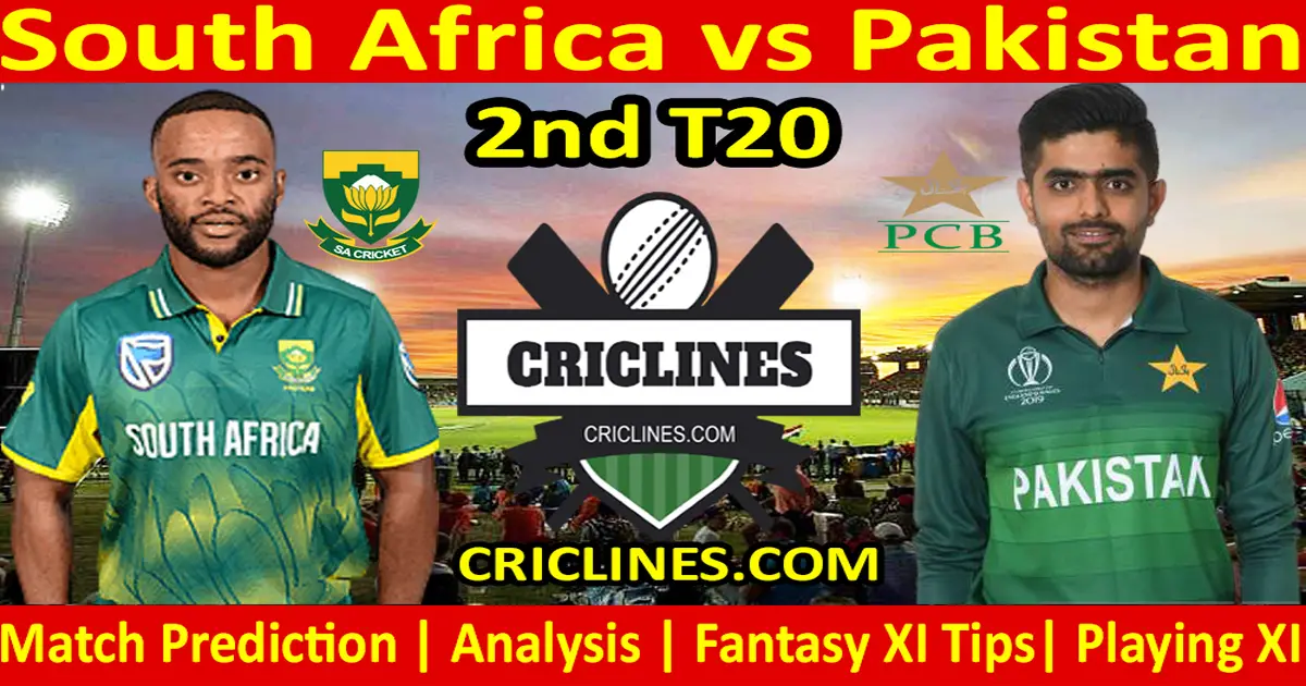 Today Match Prediction-South Africa vs Pakistan-2nd T20-Who Will Win