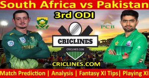 Today Match Prediction-South Africa vs Pakistan-3rd ODI-Who Will Win