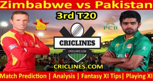 Today Match Prediction-Zimbabwe vs Pakistan-3rd T20-Who Will Win