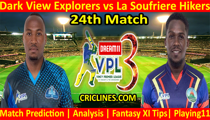 Today Match Prediction-Dark View Explorers vs La Soufriere Hikers-VPL T10 2021-24th Match-Who Will Win